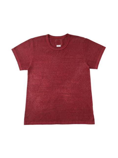 A-LINE TEE S/S (UNEVEN DYE) RED