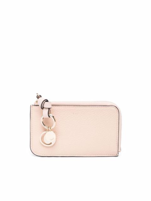 Chloé logo tag wallet