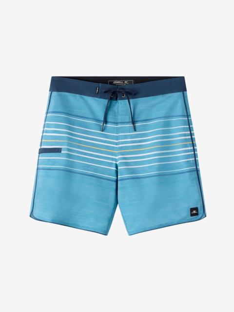 O'Neill Hyperfreak Heat Stripe Scallop 18" Boardshorts