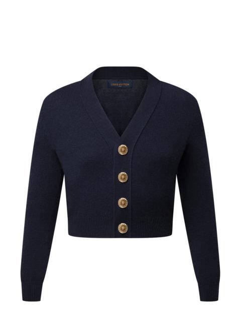 Louis Vuitton Jewel Button Cardigan