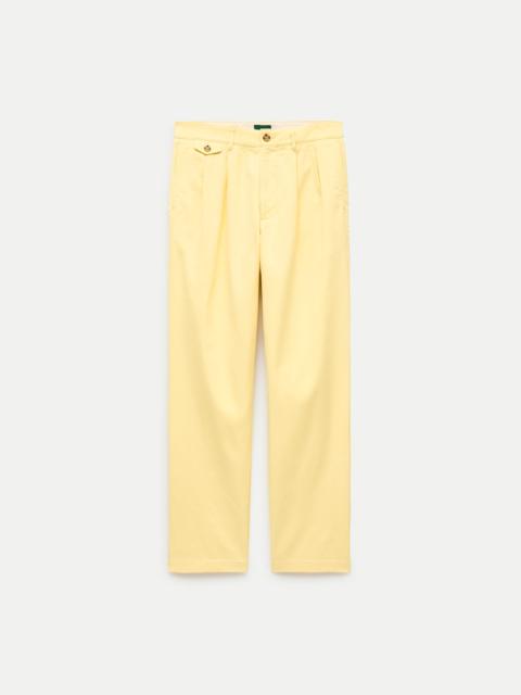 J.CREW Classic double-pleated chino pant