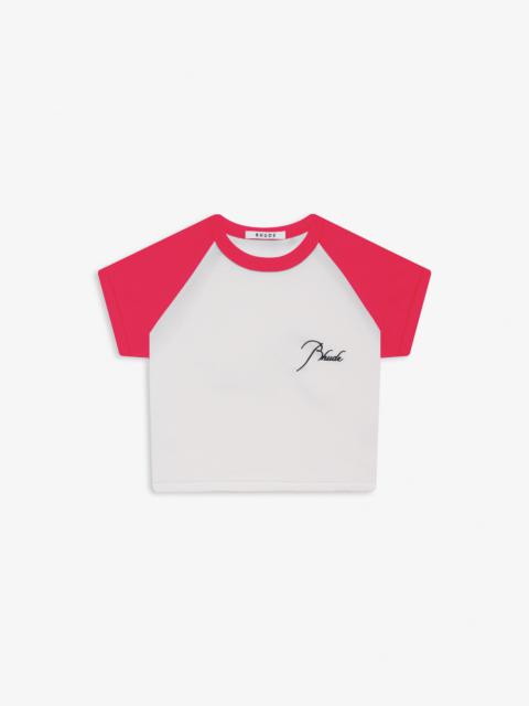 Rhude RHUDE SCRIPT LOGO BABY TEE