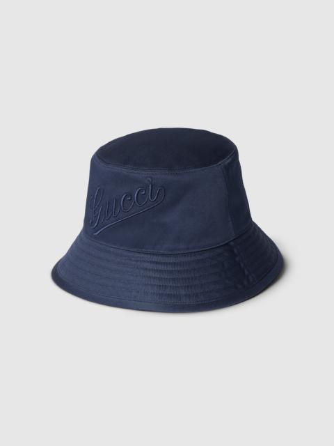 GUCCI Cotton bucket hat