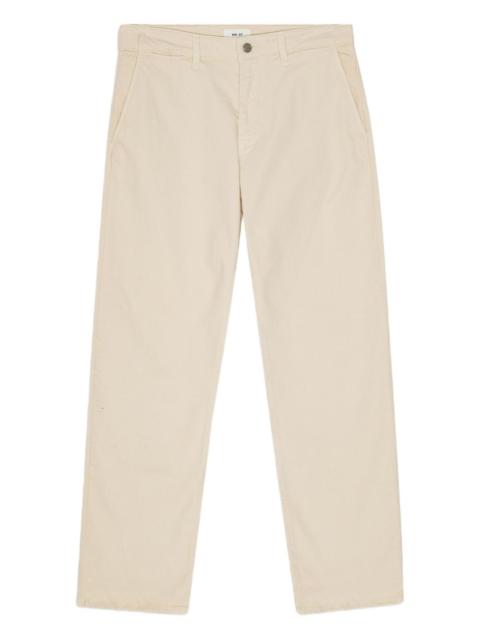 NN07 Aden 1923 똑바른 Leg 유기 면 lend 능직물 Chinos