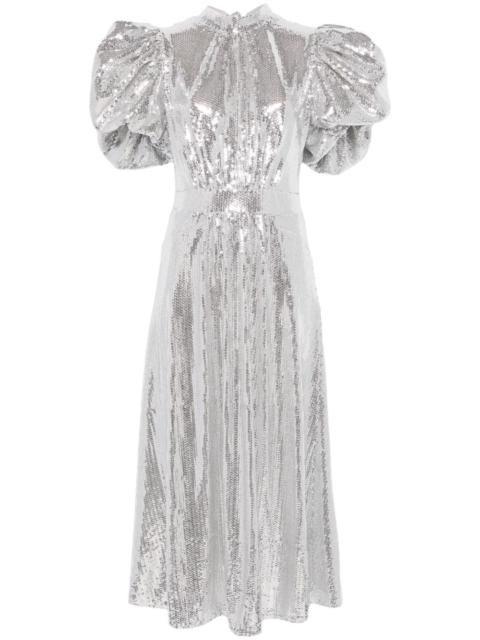 ROTATE sequined maxi dress