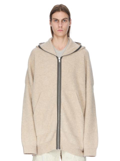 Rick Owens hooded zip-front cardigan