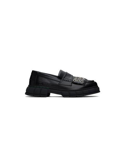 VIRÓN Black Progres II Metal Loafers