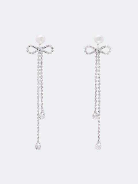 MAGDA BUTRYM Embellished faux pearl drop earrings