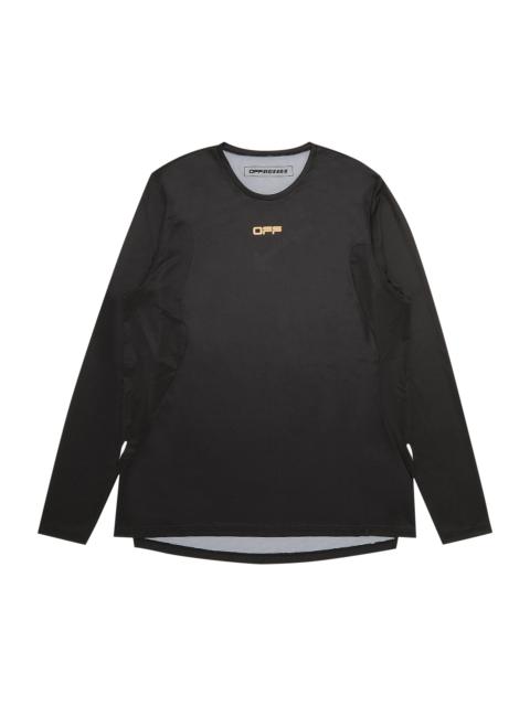 Off-White Active Long-Sleeve Tee 'Black/Orange'