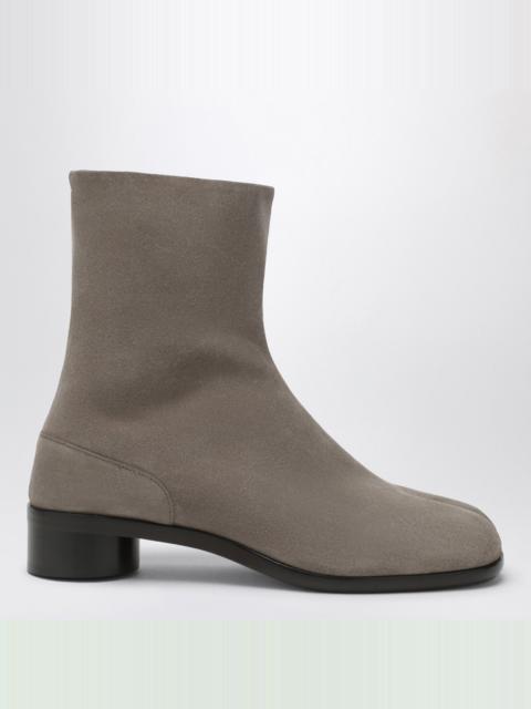 Maison Margiela Brown suede Tabi ankle boots