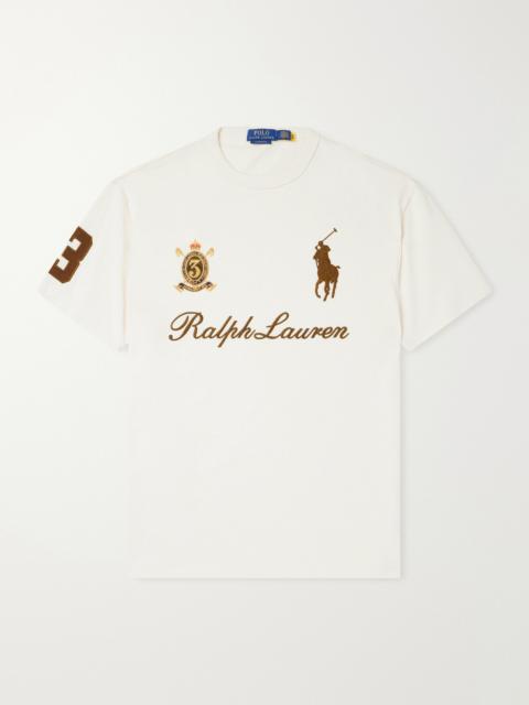 Polo Ralph Lauren Logo-Embroidered Cotton T-Shirt