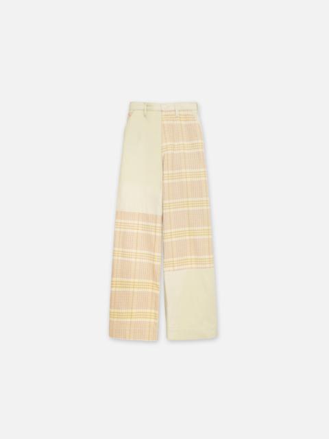 The Elder Statesman PLAID TROUSER
