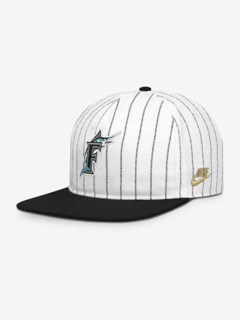 Nike Florida Marlins Pro Men's Nike MLB Adjustable Hat