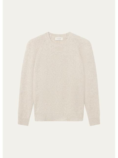 FRAME Men's Alpaca-Blend Raglan Crewneck Sweater