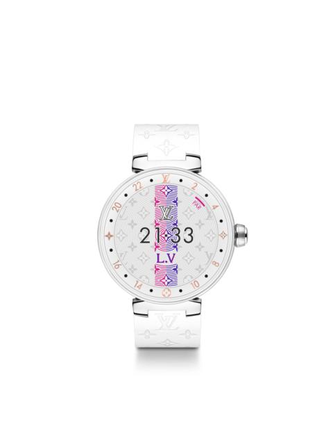 Louis Vuitton CONNECTED WATCH TAMBOUR HORIZON PURE WHITE 42 