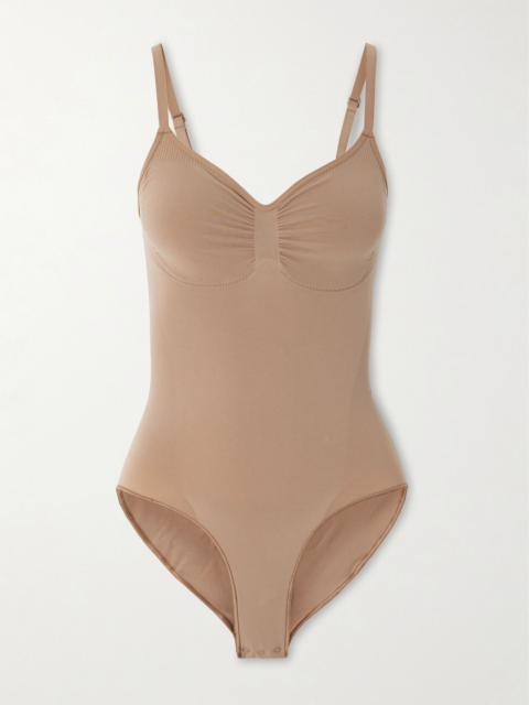 SKIMS Seamless Sculpt Brief Bodysuit - Sienna Beige