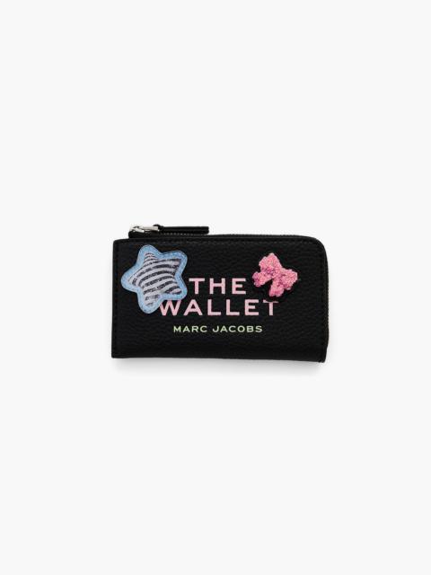 Marc Jacobs THE STICKER PATCH TOP ZIP MULTI WALLET