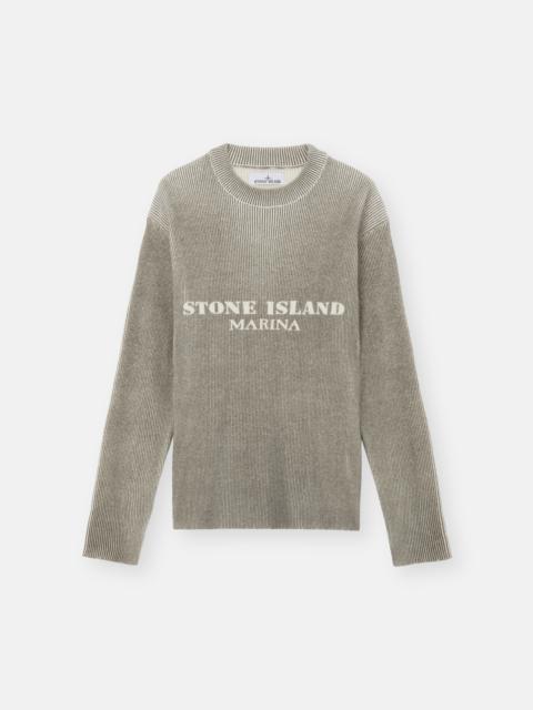 542XB PRINTED WOOL BLEND_STONE ISLAND MARINA