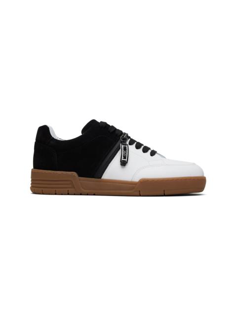 Moschino Black & White Streetball Sneakers