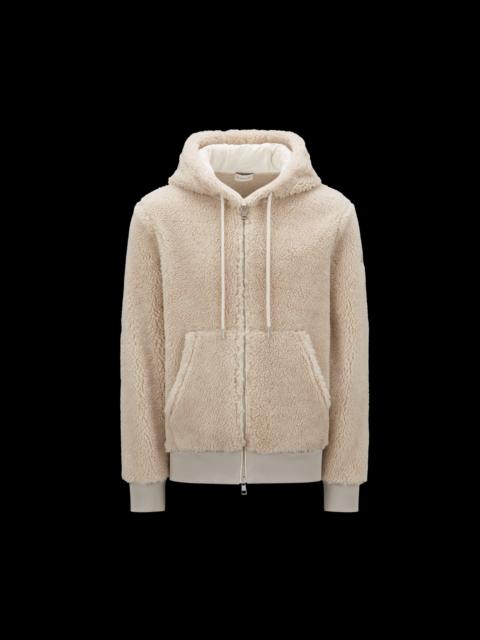 Moncler Teddy Zip-Up Hoodie