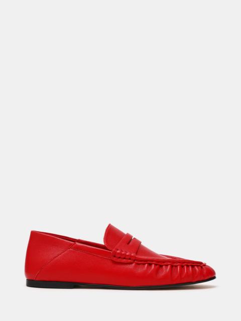 STEVE MADDEN ROGER RED LEATHER