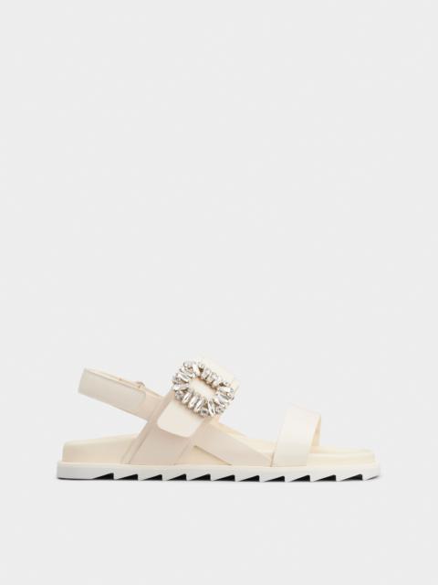 Roger Vivier Slidy Viv' Sandals in leather