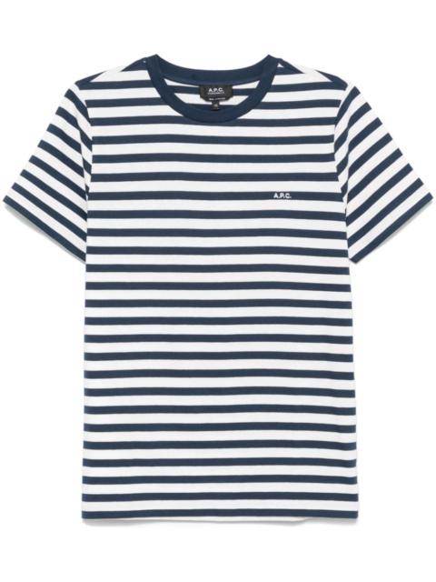 A.P.C. striped T-shirt
