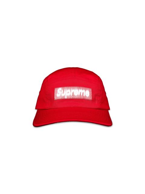 Supreme Reversed Label Camp Cap 'Red'