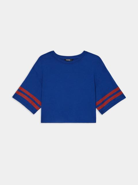 SPLITS59 Djuna Oversized Crop Jersey Tee