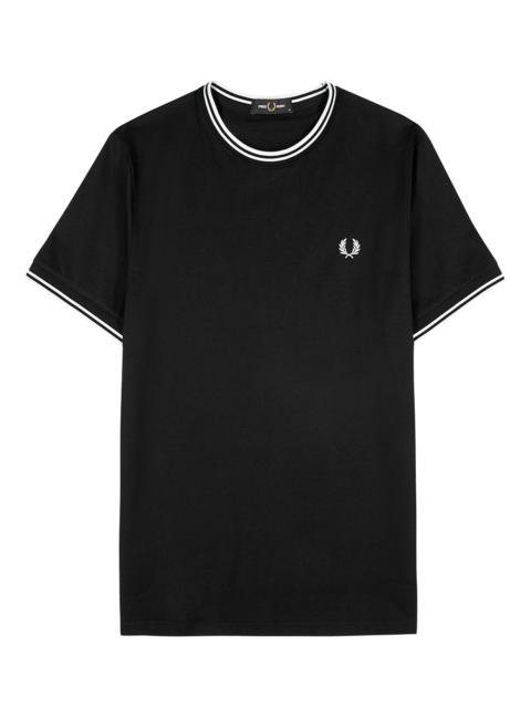 Fred Perry M1588 black cotton T-shirt