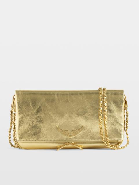 Zadig & Voltaire Rock Vintage Metal Clutch