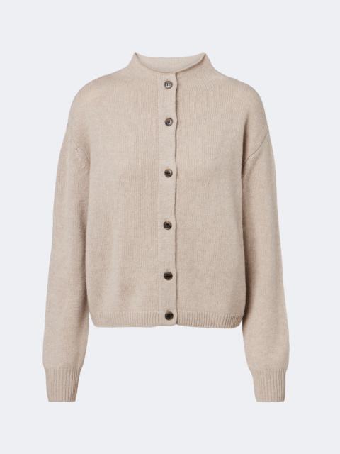 LISA YANG Zirelle cashmere mockneck cardigan