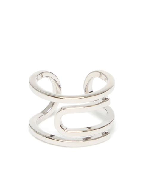Off-White Paperclip cut-out ring