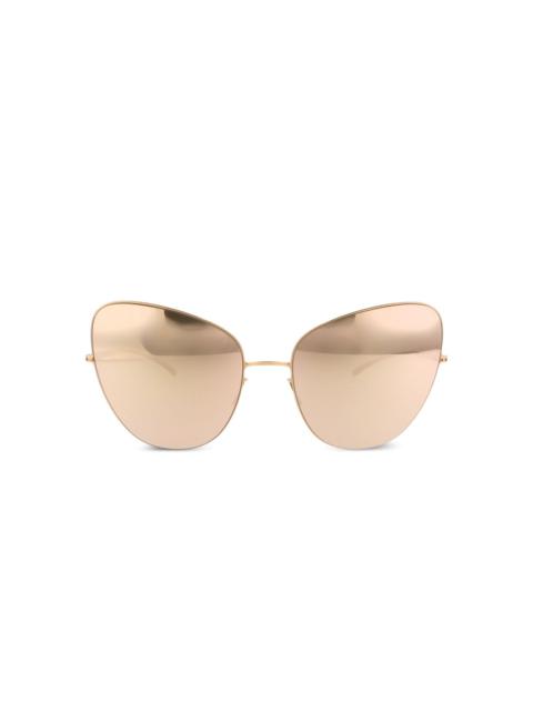 MYKITA MYKITA X MAISON MARGIELA mirrored sunglasses