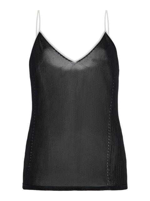 HIGH SPORT Tyler Knit Camisole Top black