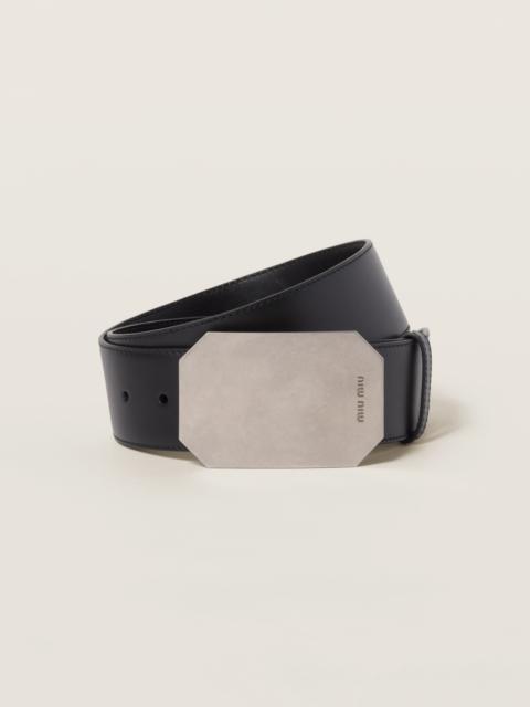 Miu Miu Leather belt