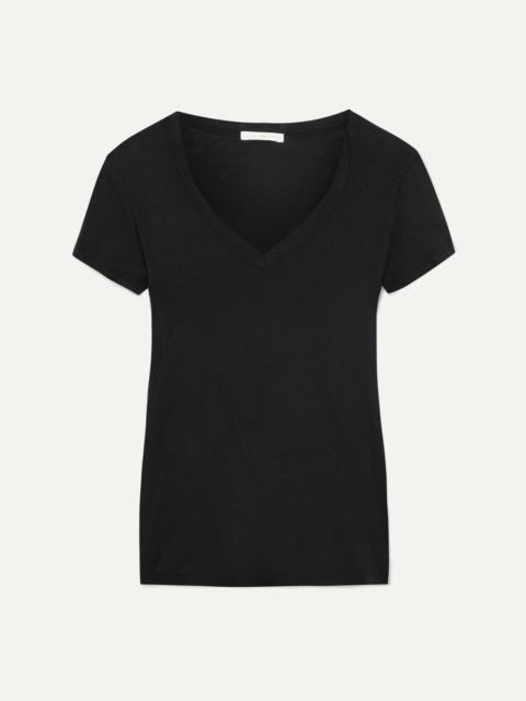 JAMES PERSE Casual Slub Cotton-jersey T-shirt