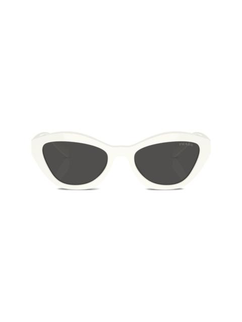 Prada logo-lettering cat-eye sunglasses