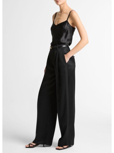 Vince Satin High-Waist Trouser