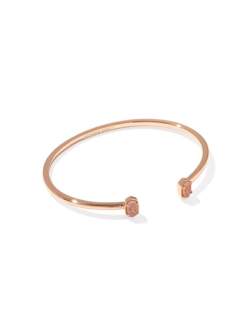 KENDRA SCOTT Emilie Rose Gold Cuff Bracelet