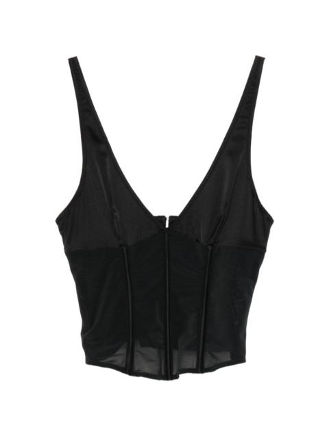 KIKI DE MONTPARNASSE corset tank top