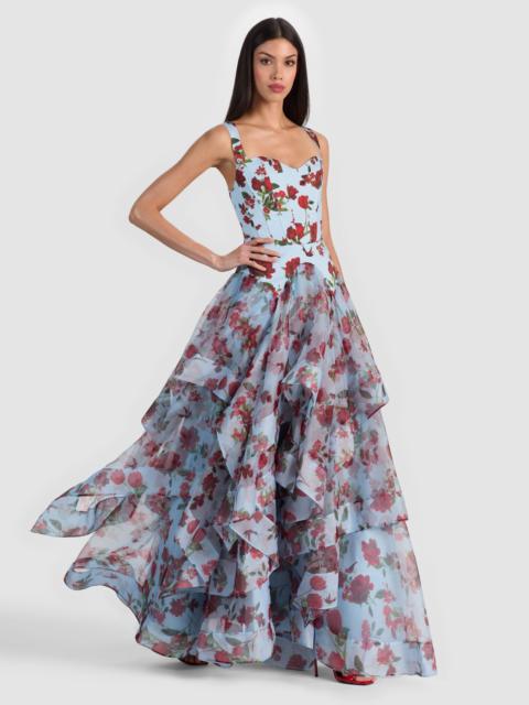 Alice + Olivia DOROTHEA PRINTED BALLGOWN