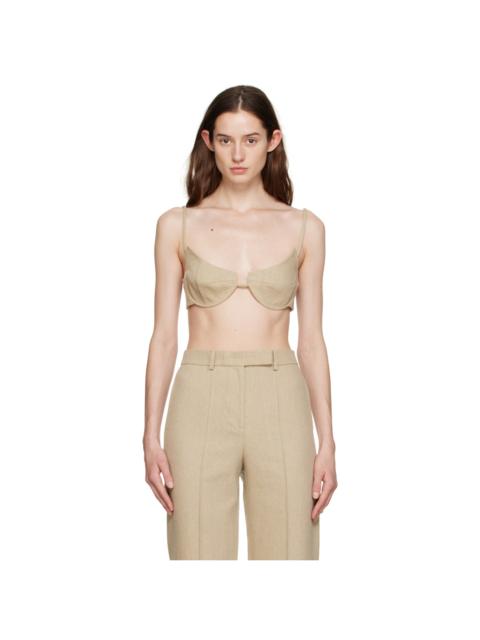 Beige Albo Bra