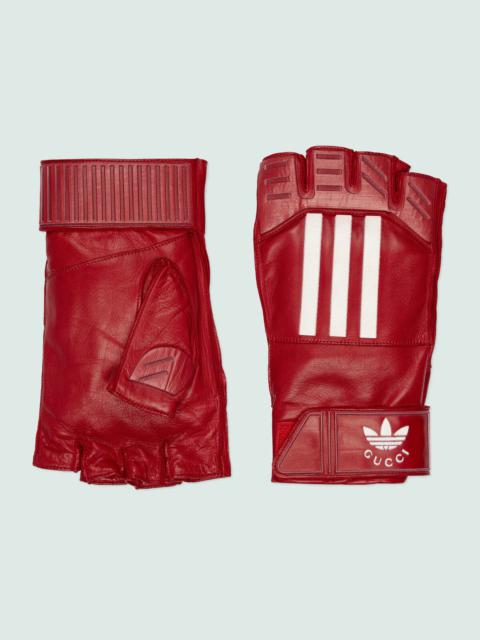 GUCCI adidas x Gucci leather gloves