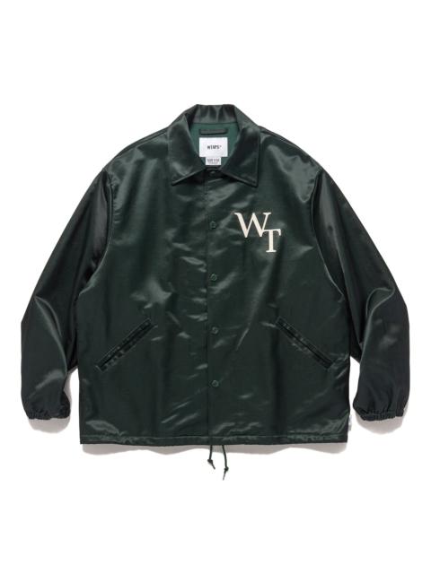 WTAPS Chief / Jacket / CTRY. Satin. League Green