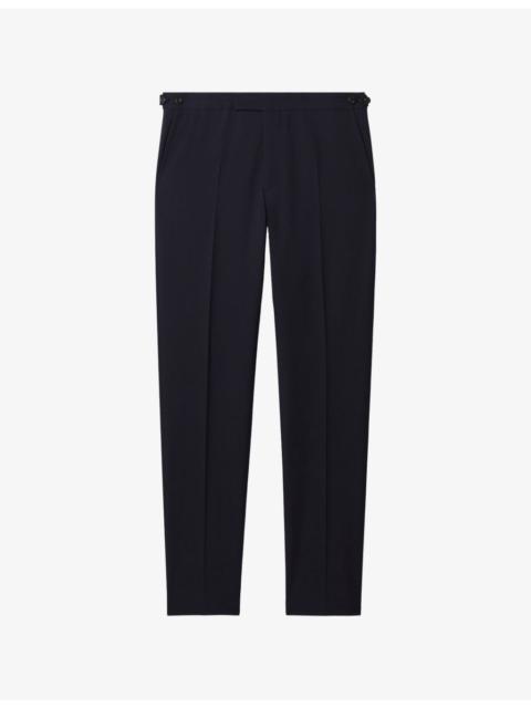REISS Belmont Slim-Fit Stretch Wool-Blend Trousers