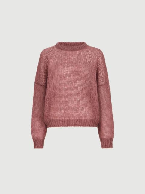 Brunello Cucinelli Sparkling mohair sweater with monili