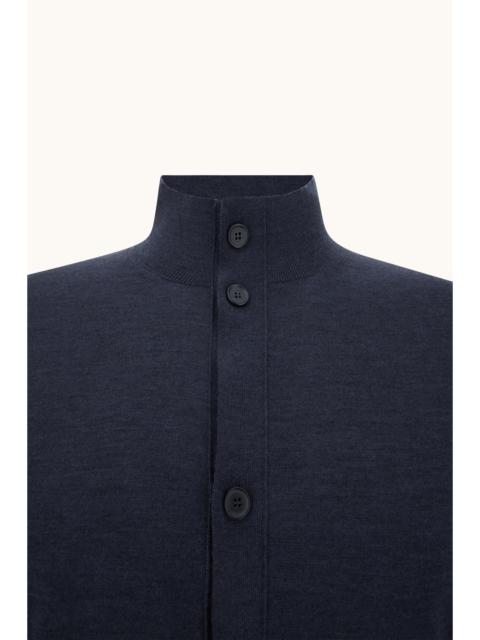 Paul & Shark CARDIGAN IN 140'S SUPERFINE MERINO WOOL