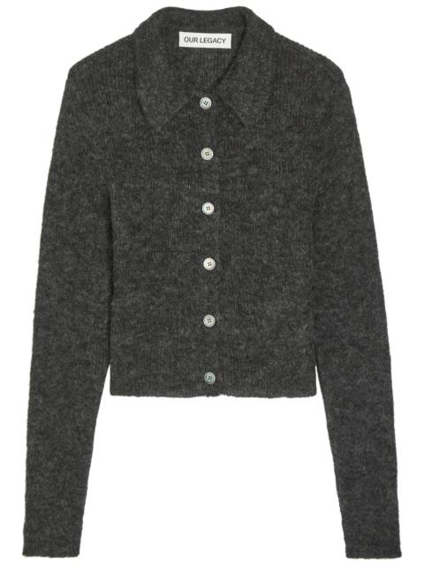 Our Legacy Our Legacy Mazzy Alpaca-blend Cardigan