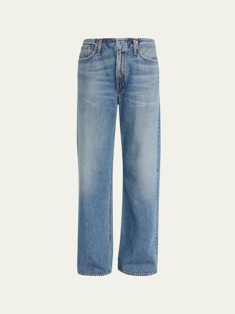 AGOLDE Lex Low-Rise Wide-Leg Jeans
